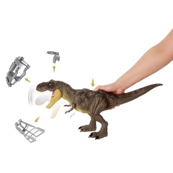 Jurassic World Stomp  n Escape Tyrannosaurus Rex Figure Cheap