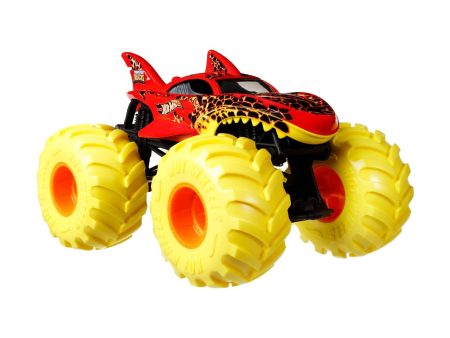 Hot Wheels Monster Trucks Shark Wreak Vehicle, 1:24 Scale Online now