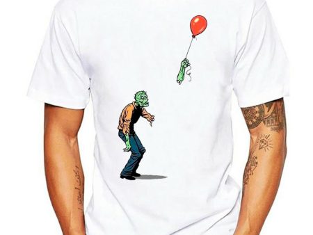 Zombie Balloon Halloween T-Shirt Online now