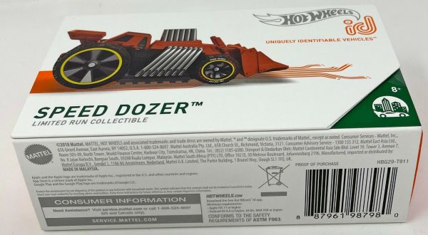 Hot Wheels ID Speed Dozer Online Hot Sale