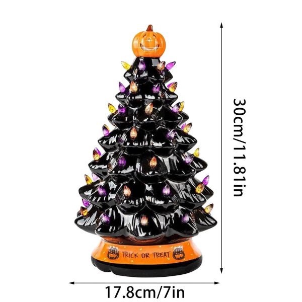 Hand-Painted Ceramic Halloween Tree Home Decoration Online