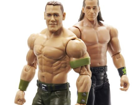 WWE John Cena and Shawn Michaels Championship Showdown Action Figures Discount