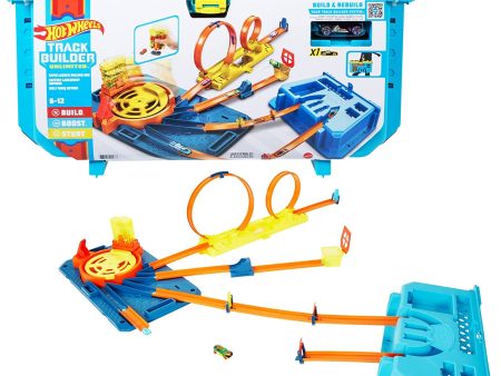 Hot Wheels Track Builder Unlimited Rapid Launch Builder Box Fashion