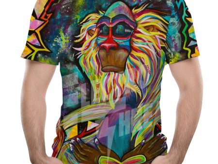 3D Printed Groovy Monkey T-shirt Discount