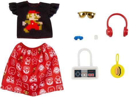 Barbie Storytelling Doll Clothes Inspired by Super Mario Hot on Sale