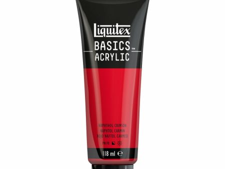 Akryyliväri 118ml 292 Napthol Crimson Blue Shade Liquitex Basics Acrylic Sale