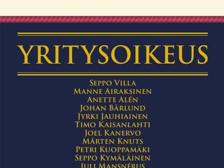 Yritysoikeus Online Hot Sale