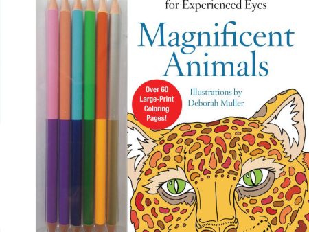 Zendoodle Coloring Big Picture: Magnificent Animals For Cheap