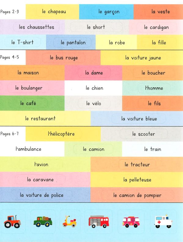 My First French Words (Bloomsbury Activity Books) Online Sale